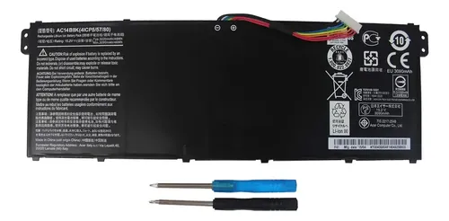 D_627025-MLA99710264234_122025-O Batería Acer Acer Aspire Ac14b8k Ac14b3k (4icp5/57/80) - Imagen 1