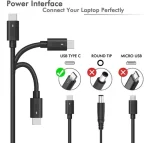Cargador Para Dell 130w 20v 6.5a Usb Tipo-c - Imagen 3