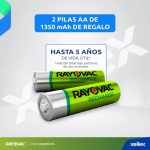 Cargador De Pilas Recargables Aa/aaa Rayovac Con 2 Pilas Aa - Imagen 5