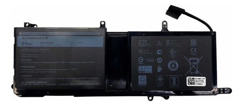 D_814284-MLU74292849782_022024-O Batería Alienware Dell 99wh 9njm1 15 R3 17 R4 R5 Osmo Hf250! Negro - Imagen 1