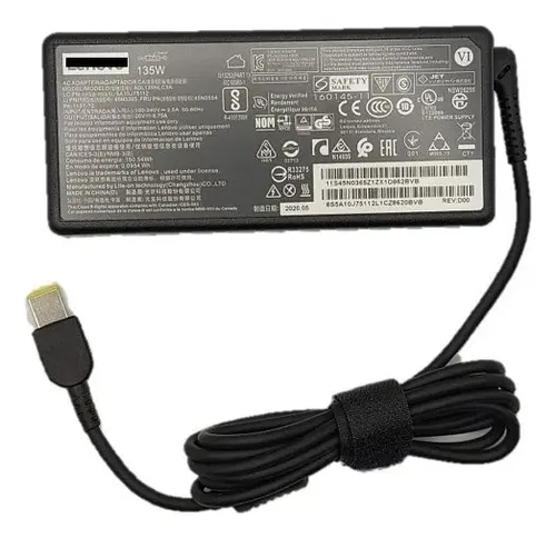 D_900499-MLU78012969026_082024-O Cargador Adl135nlc3a Laptop Lenovo 135w 20v 6.75a - Imagen 1