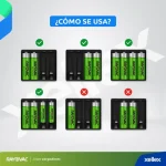 Cargador De Pilas Recargables Aa/aaa Rayovac Con 2 Pilas Aa - Imagen 2
