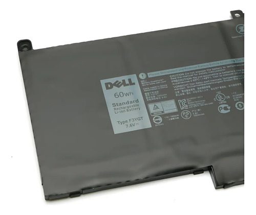 D_991470-MLA96076577397_102025-O Bateria F3ygt Dell Latit E7280 E7380 E7480 E7290 E7390 E7490 - Imagen 1